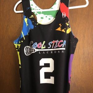 Lacrosse Graffiti Reversible Jersey-unisex